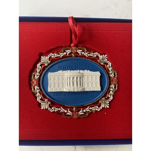 The White House Historical Association Christmas Ornament 200th Anniversary 2000 - Picture 1 of 2
